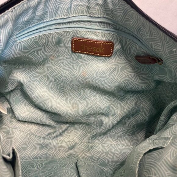 The Sak Black Pebbled Shoulder Bag- Medium Size - Picture 7 of 7